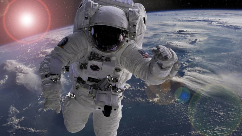 Cambios fisiológicos en un Astronauta