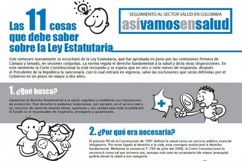Sancionada Ley Estatutaria de Salud