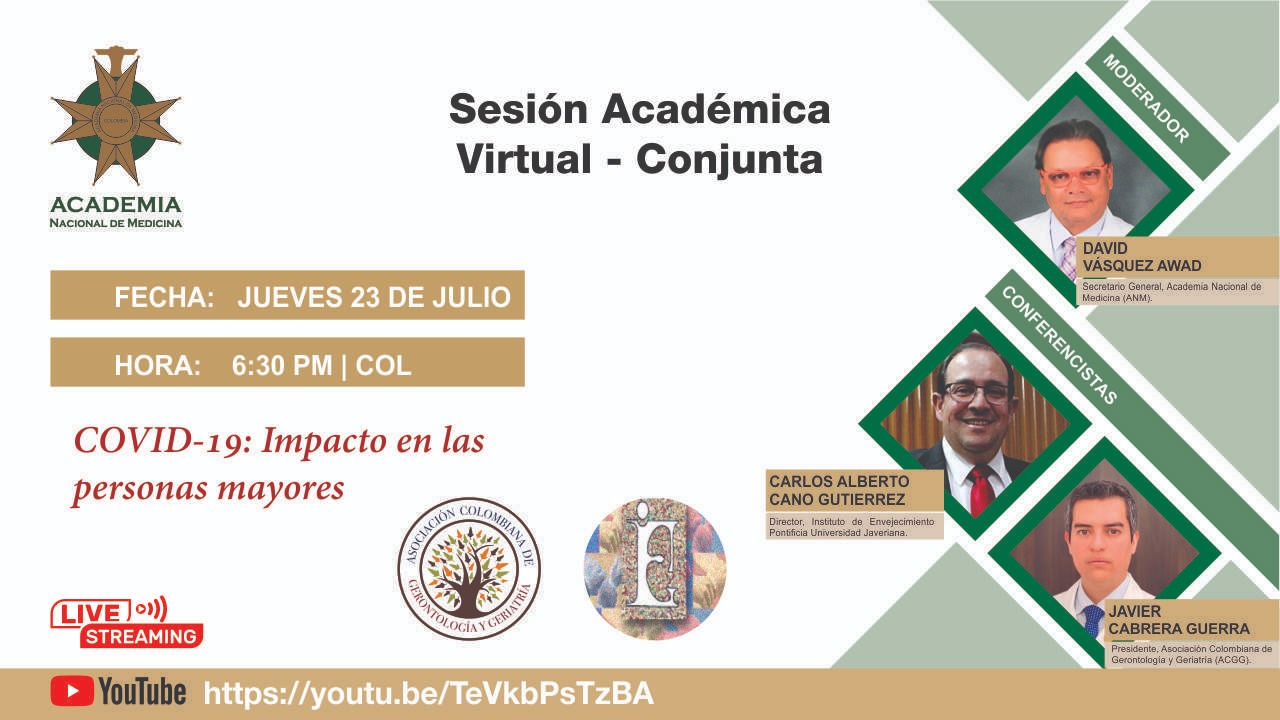 Sesión 23 de Julio - Covid-19 Impacto en las personas mayores