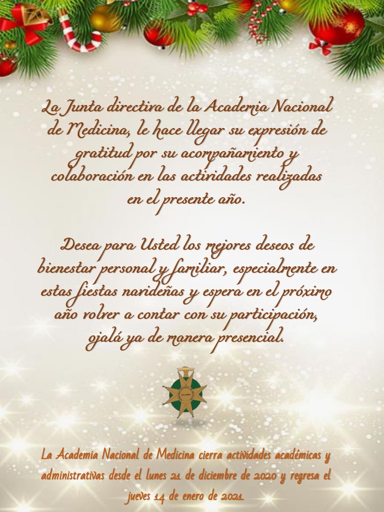 Saludo de Navidad 2020-2021