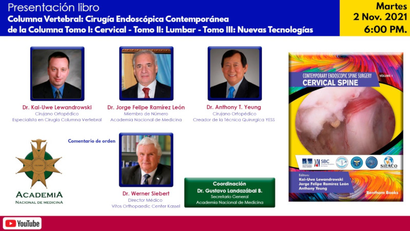 Presentación del libro-Columna Vertebral