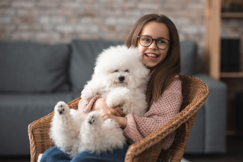 Menos niños y más perros
