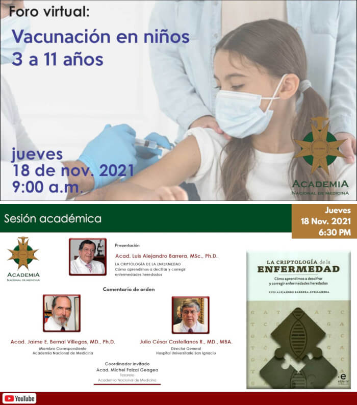 Foro Vacunación niños 3-11 años-y-La Criptología de la Enfermedad