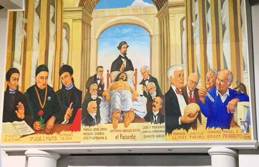 Mural-Academia-Nacional-de-Medicina-de-Colombia