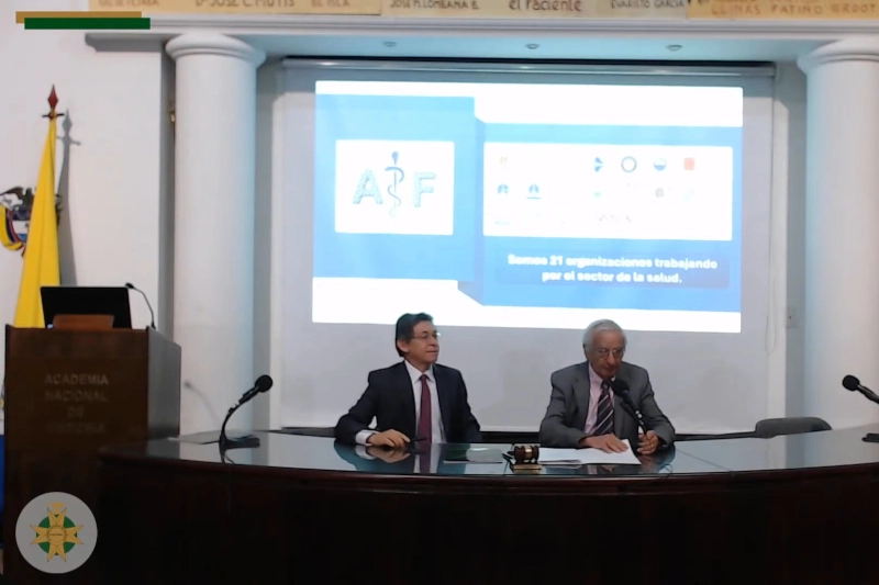 Dr. Jaime Urrego y Dr. Gabriel Carrasquilla