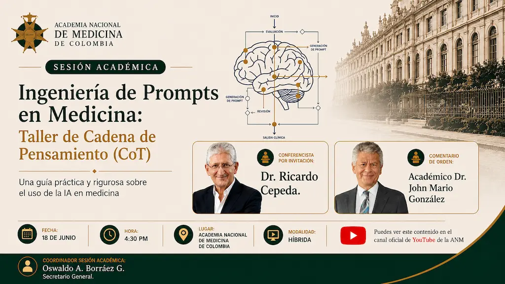 Sesión Académica: Ingeniería de Prompts en Investigación Biomédica