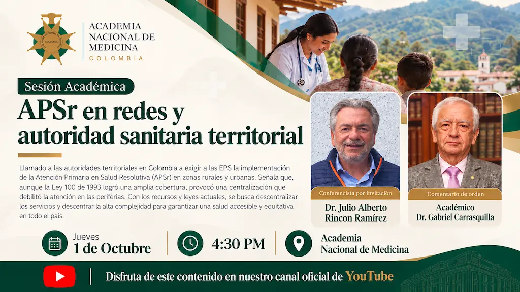 Sesión Académica: Atención primaria en salud resolutiva territorial