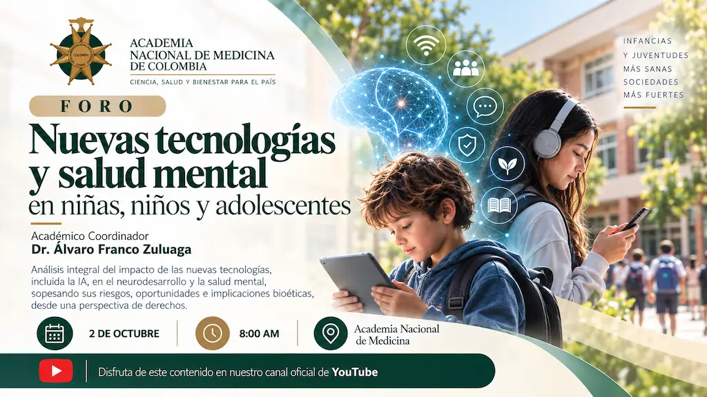 Foro Nuevas tecnologías y salud mental en niñas, niños y adolescentes