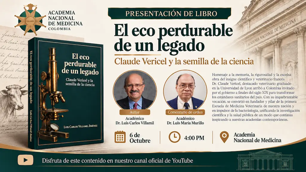 Presentación de libro: El eco perdurable de un legado. Claude Vericel y la semilla de la ciencia